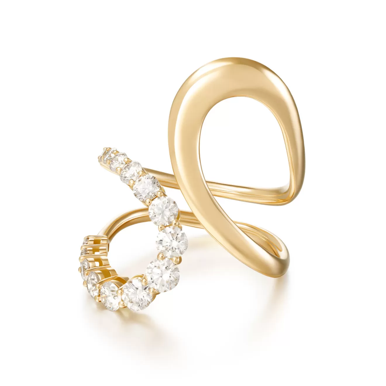 Rings>Melissa Kaye ARIA JANE RING (Partial Diamond)