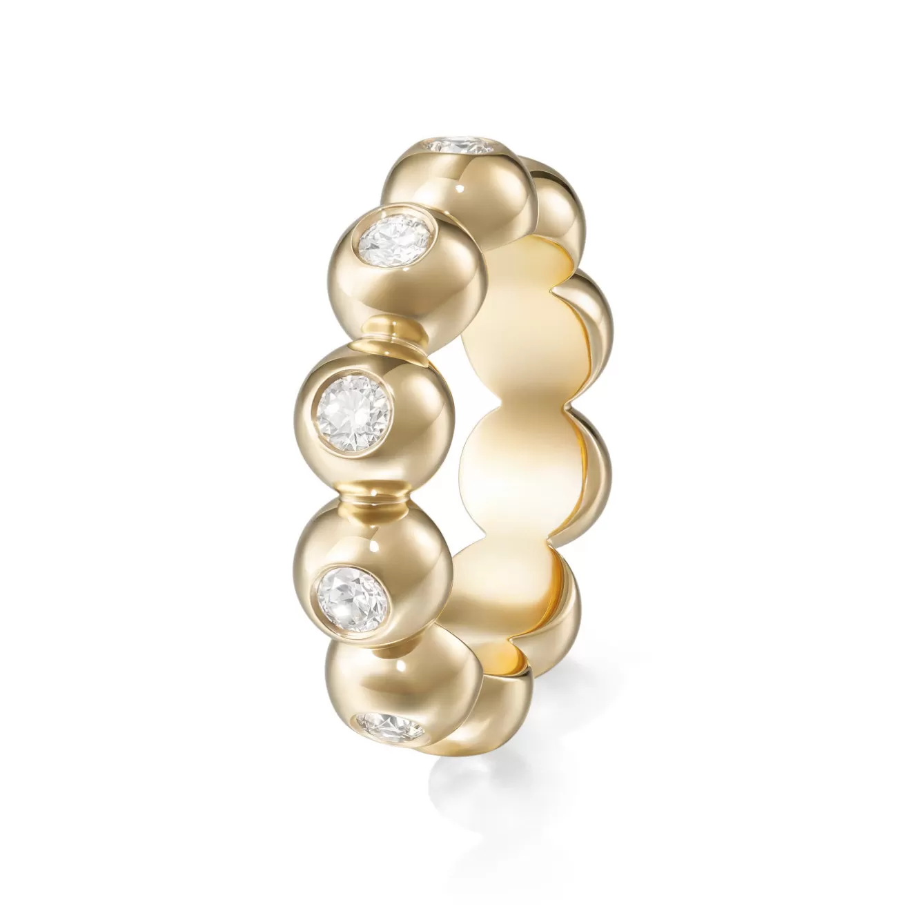 Rings>Melissa Kaye AUDREY ETERNITY BAND Large