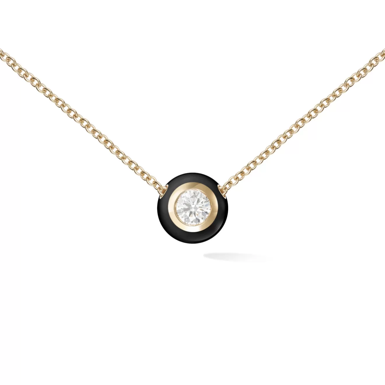 Necklaces | Enamel Collection>Melissa Kaye AUDREY PENDANT Large (Enamel)