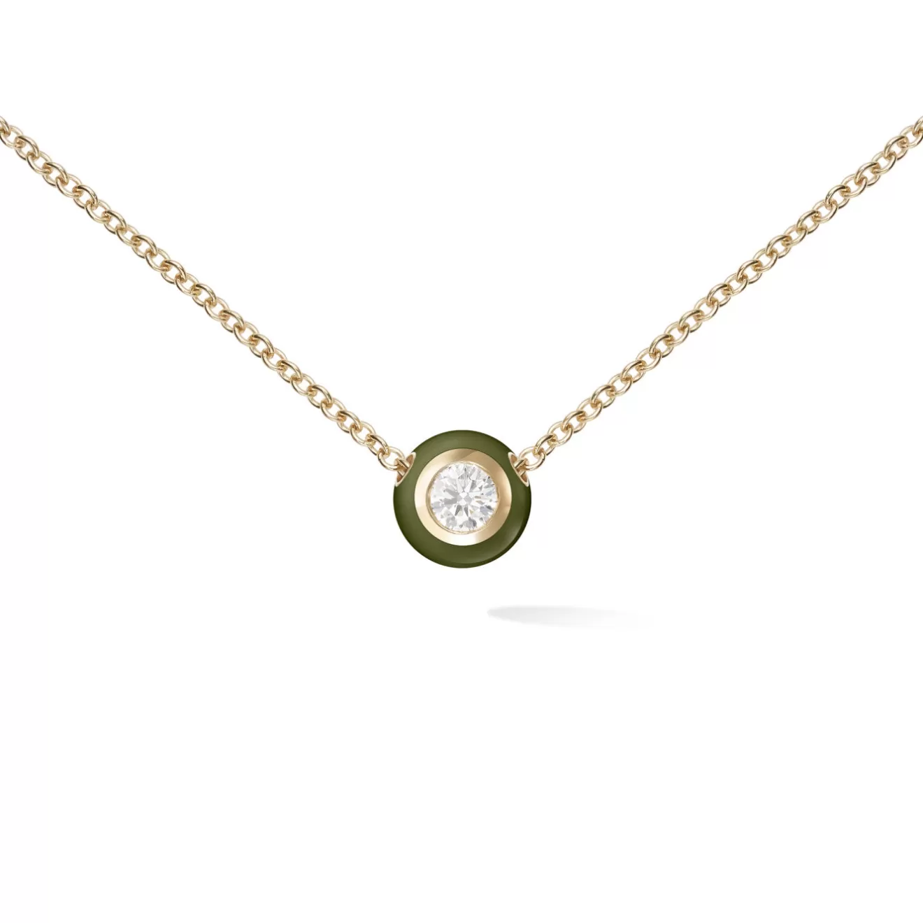 Necklaces | Enamel Collection>Melissa Kaye AUDREY PENDANT Small (Enamel)