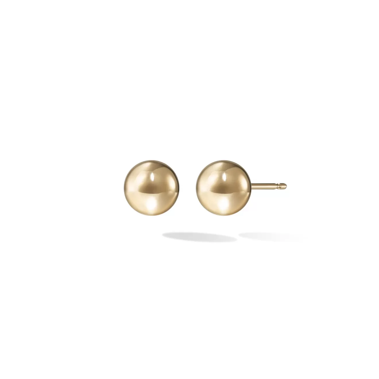 Earrings>Melissa Kaye AUDREY STUD Medium (Gold)