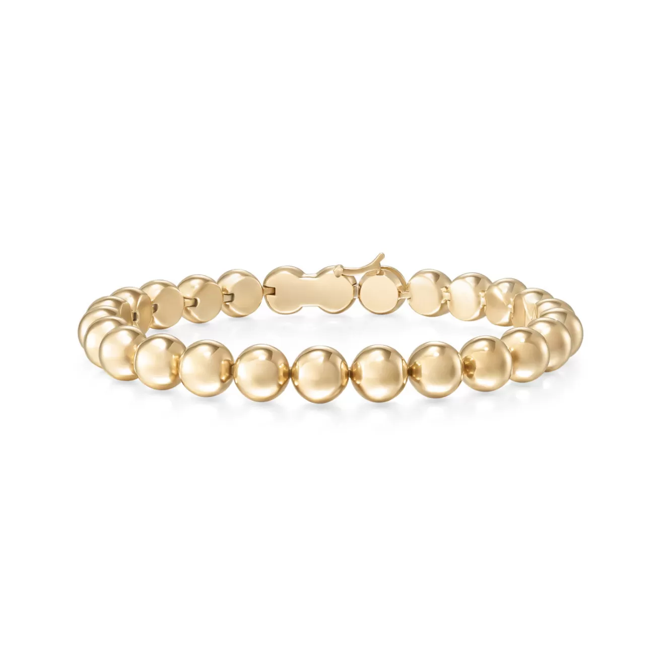 Bracelets>Melissa Kaye AUDREY TENNIS BRACELET Medium (Gold)