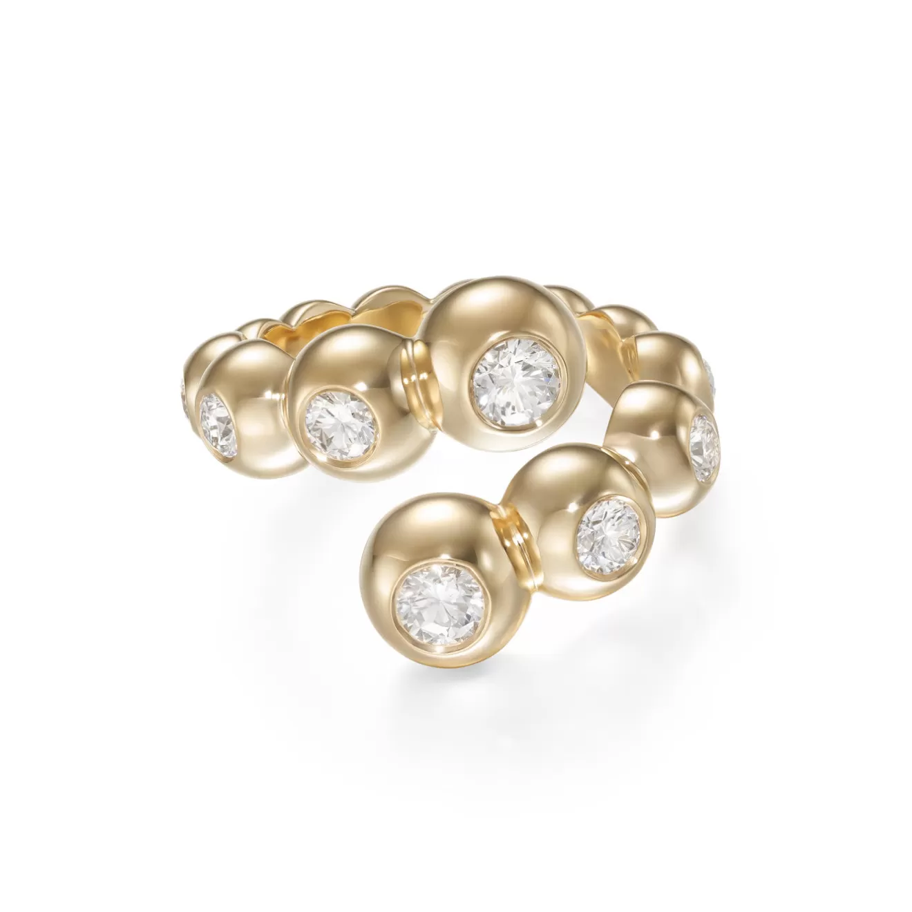 Rings>Melissa Kaye AUDREY WRAP RING (Large To Large)