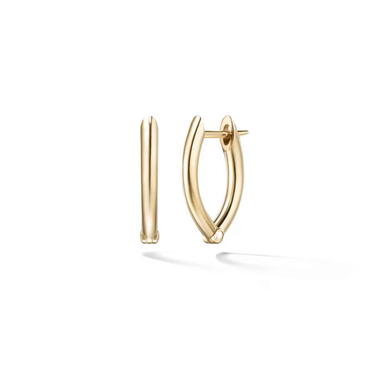 Earrings>Melissa Kaye CRISTINA EARRING Small (Gold)