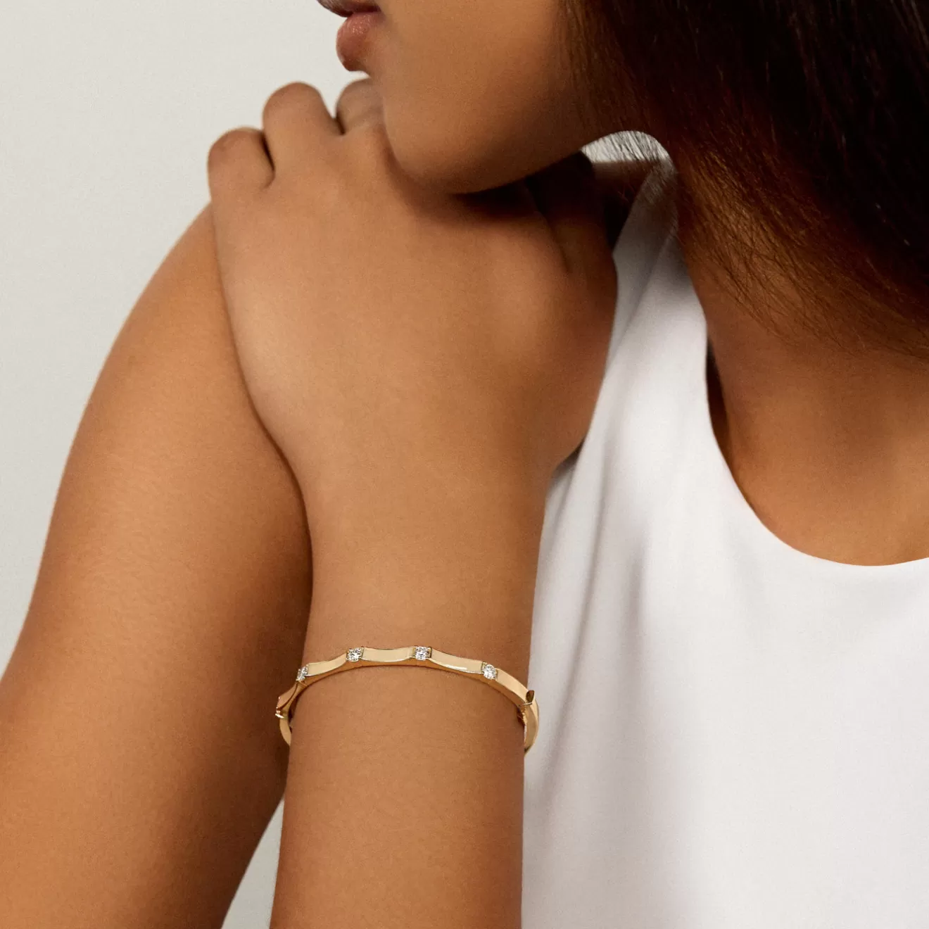 Bracelets>Melissa Kaye HONEY STATION CUFF