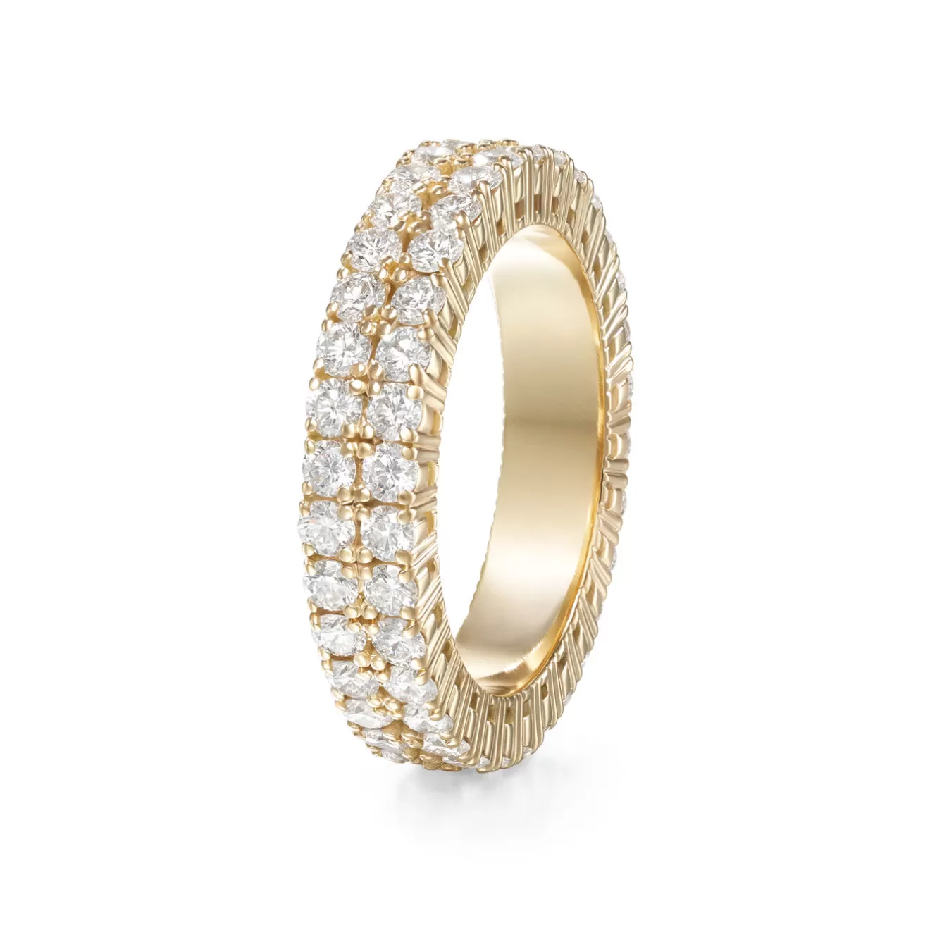 Rings>Melissa Kaye LENOX ETERNITY BAND DOUBLE