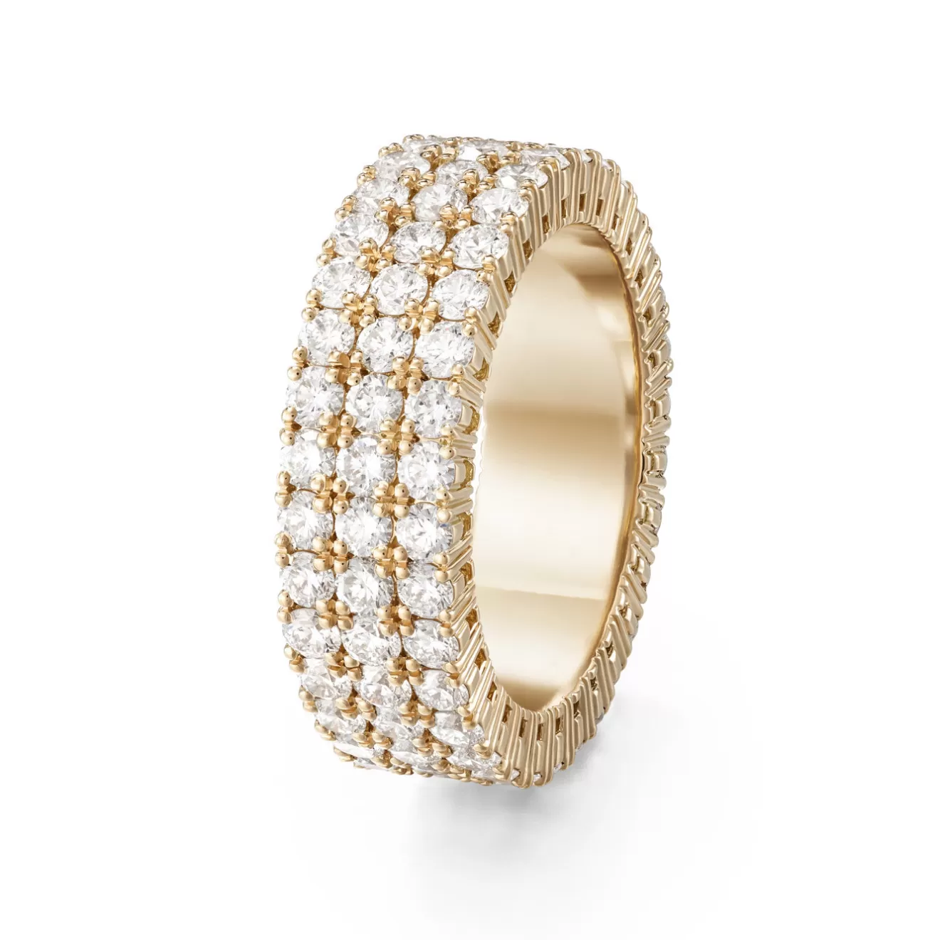 Rings>Melissa Kaye LENOX ETERNITY BAND TRIPLE