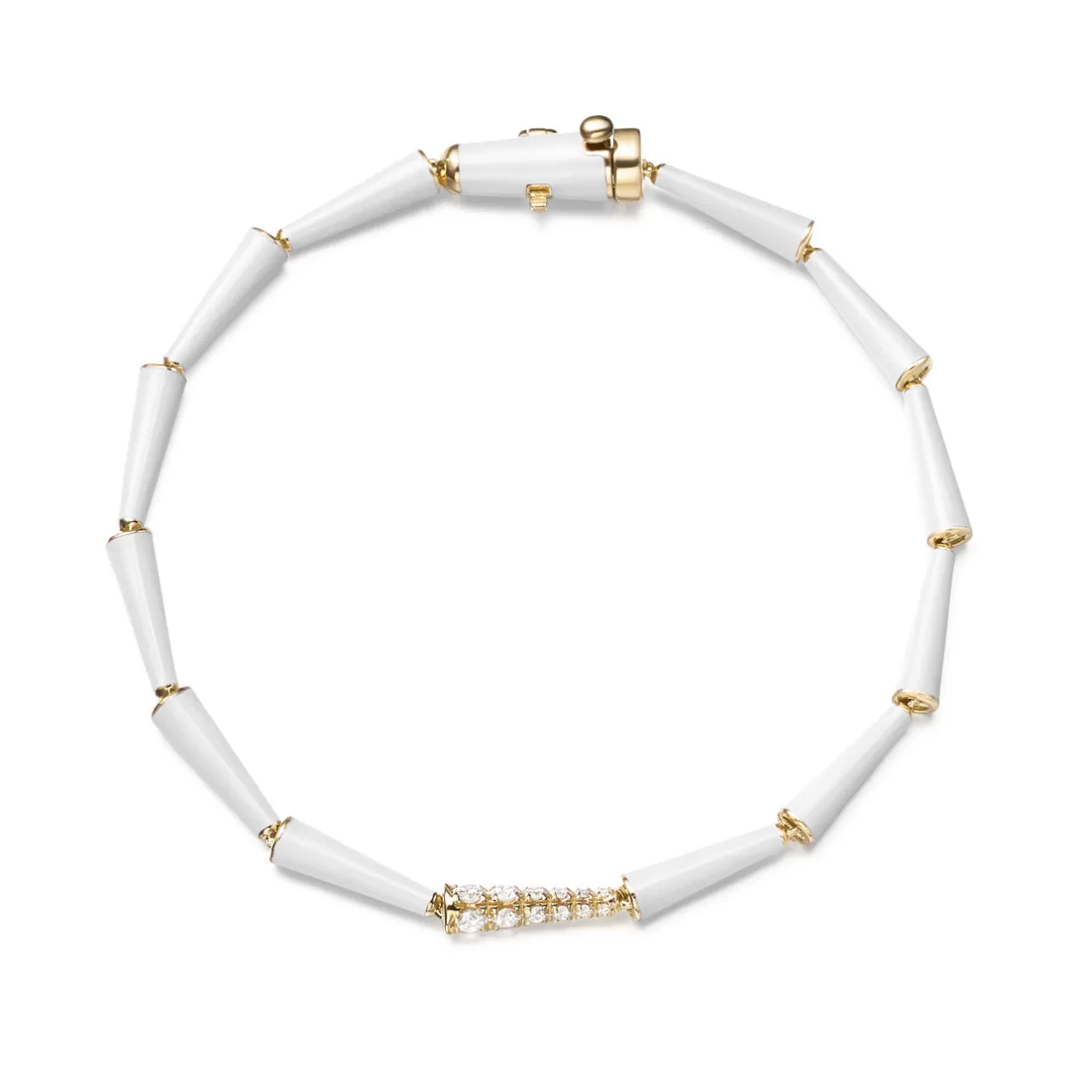 Bracelets | Enamel Collection>Melissa Kaye LOLA LINKED BRACELET (Enamel)