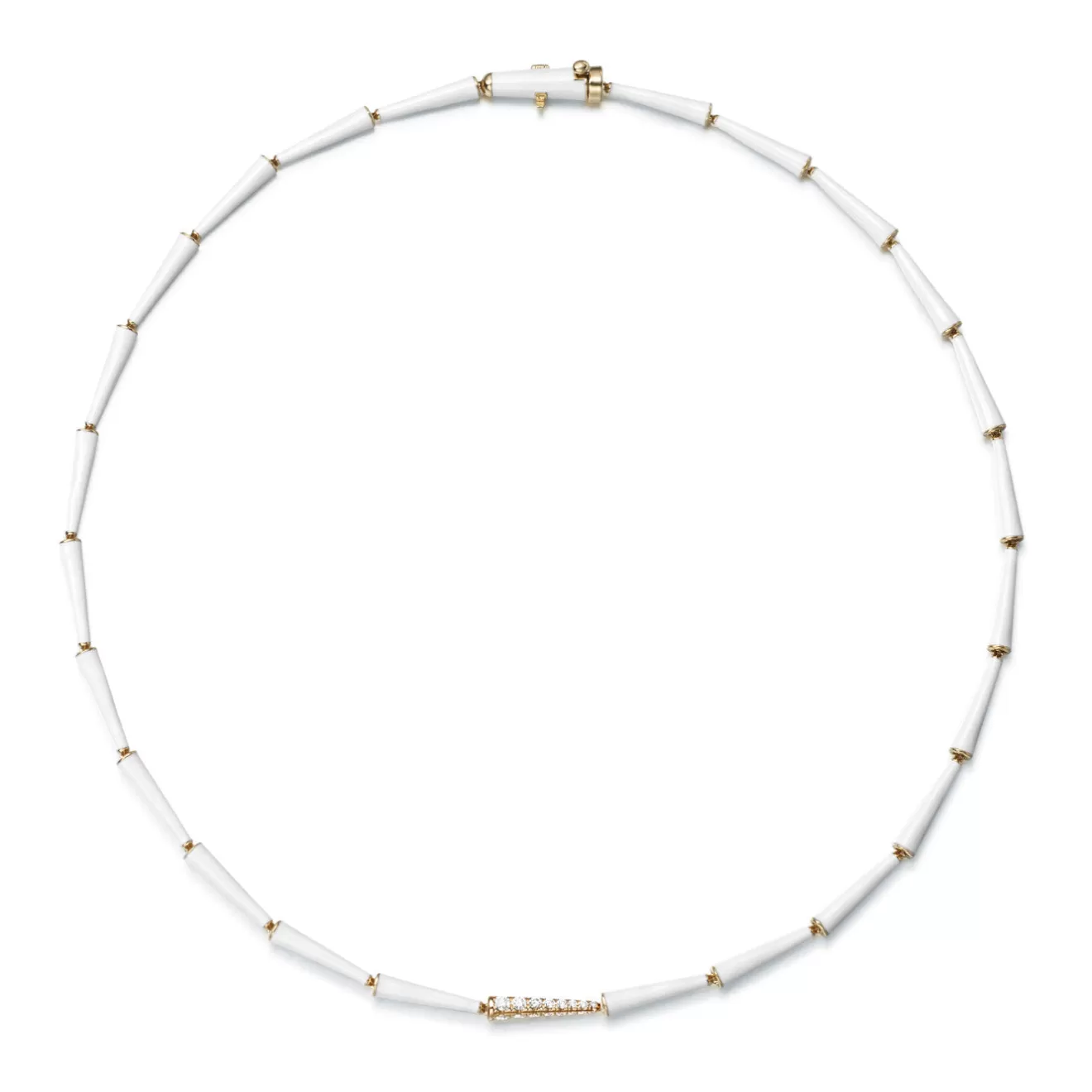 Necklaces | Enamel Collection>Melissa Kaye LOLA LINKED NECKLACE (Enamel)