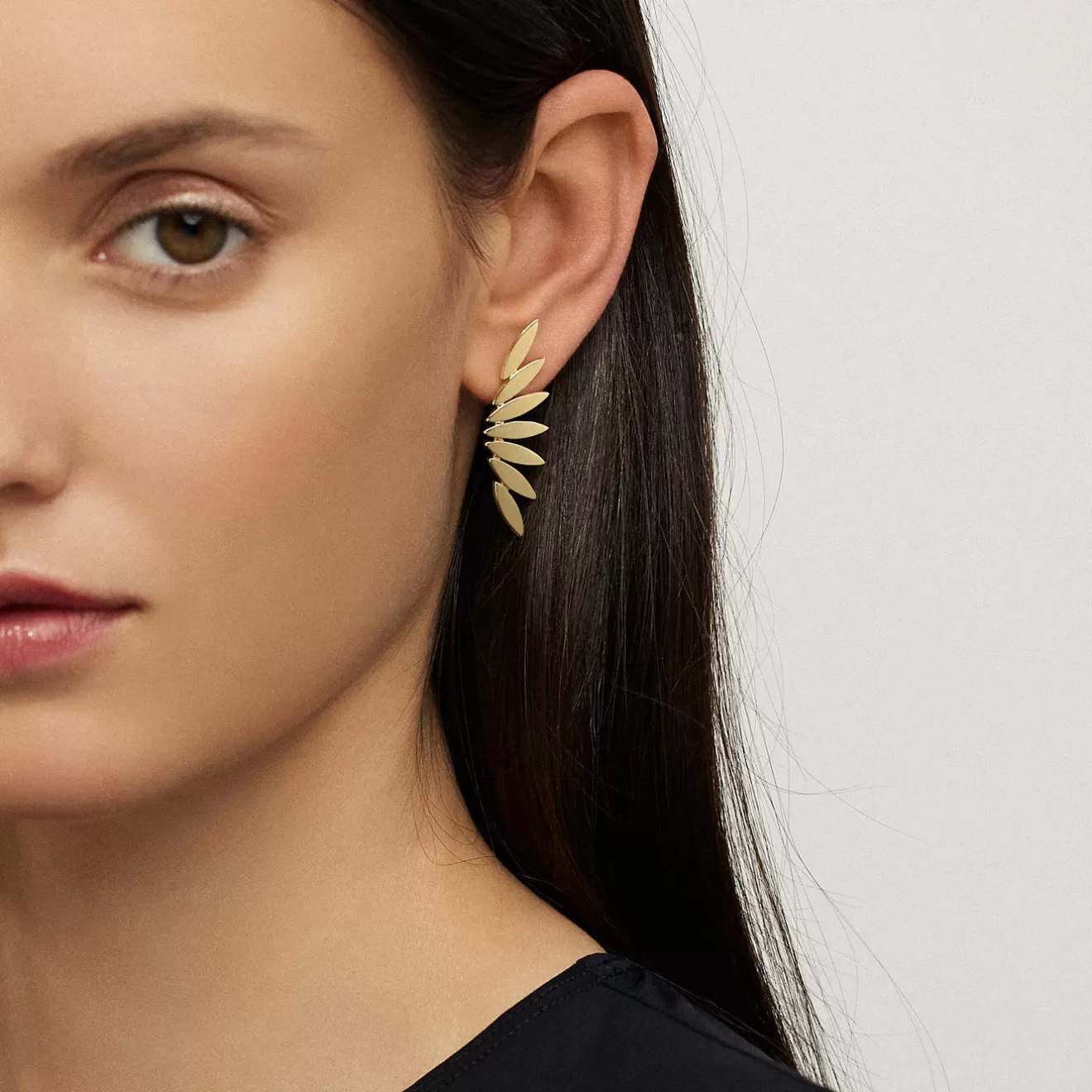 Earrings>Melissa Kaye MAYA EARRING (Gold)