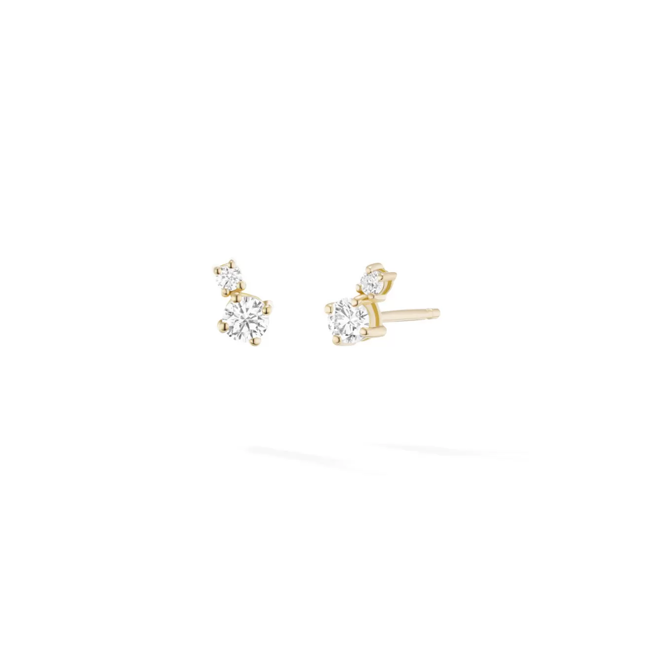 Earrings>Melissa Kaye STELLA DOUBLE STUD