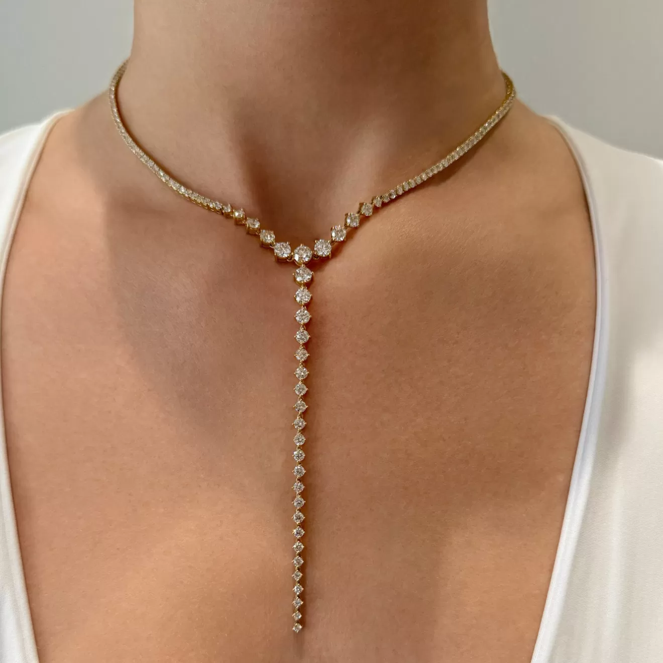 Necklaces>Melissa Kaye STELLA GRADUATED LARIAT