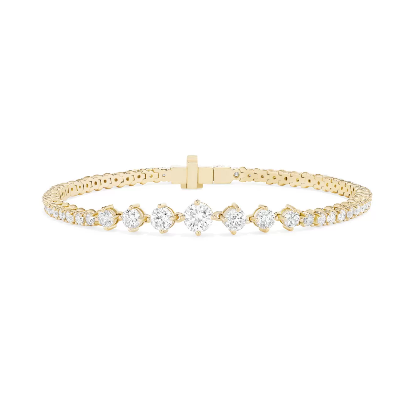 Bracelets>Melissa Kaye STELLA GRADUATED TENNIS BRACELET