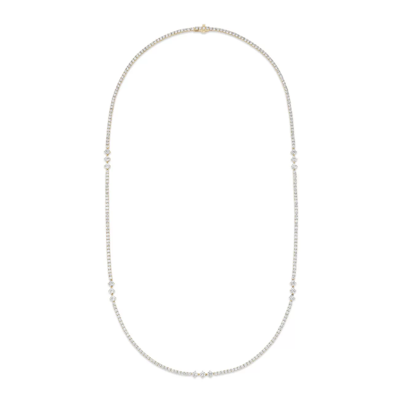 Necklaces>Melissa Kaye STELLA TRIPLET STATION NECKLACE